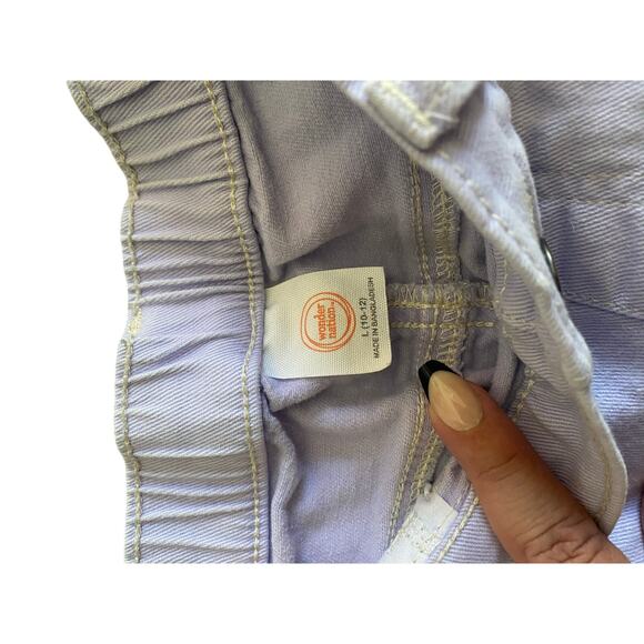 Lavender Girl Jean Shorts 10/12 - Picture 3 of 3